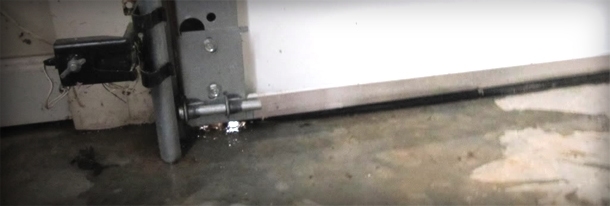 Garage Door Water Leak