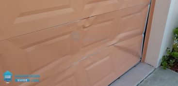 Garage Door Hit By Car