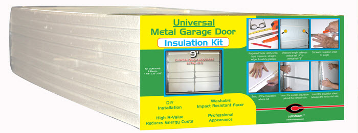 Cellofoam Garage Door Insulation Kit