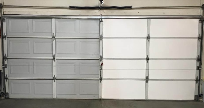 NASATECH White Pre-Cut 8 Panel 1 Car Garage Door Insulation Kit Reflective Foam 